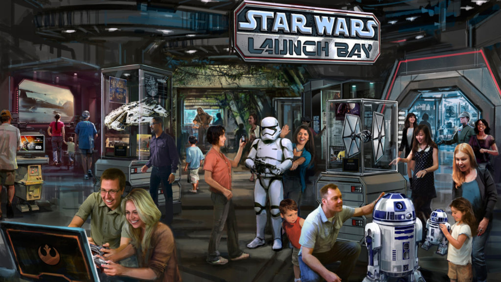star wars launch bay