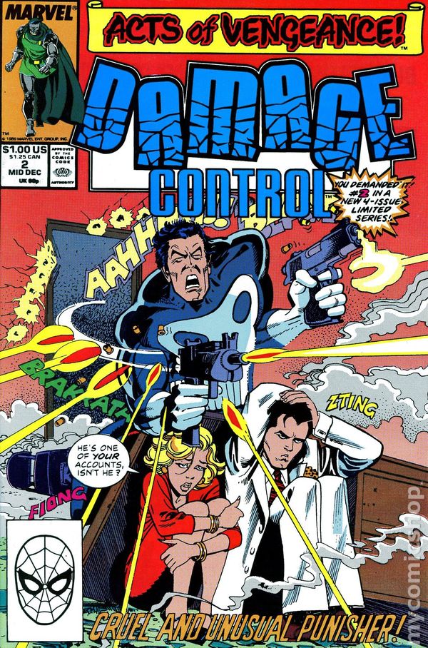 damage control-marvel comic book