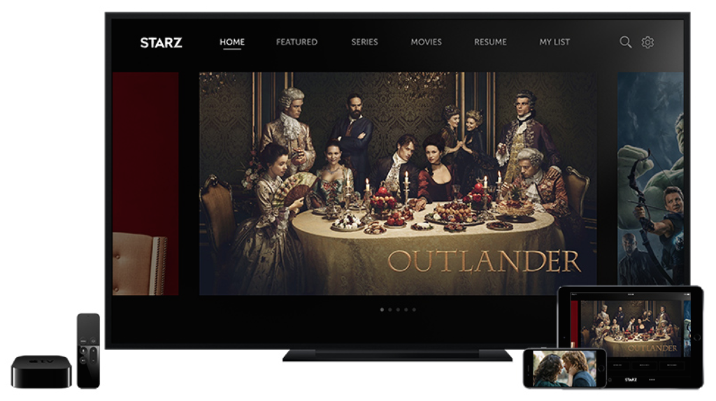 starz app w outlander