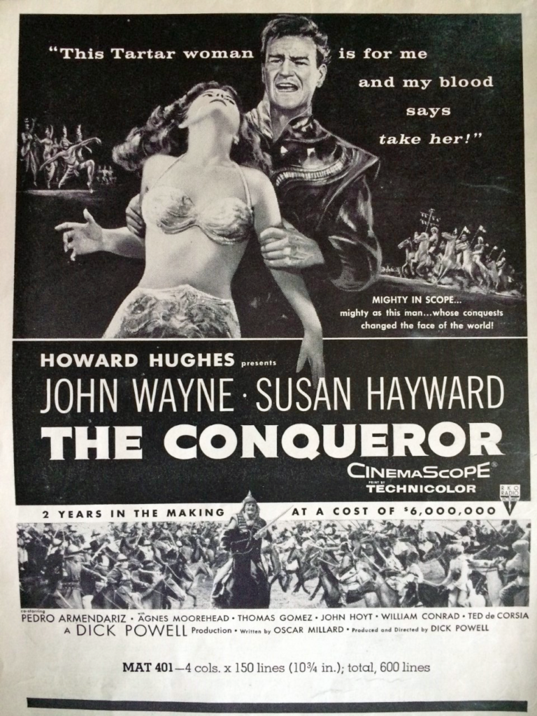 The Conqueror ad that was used1
