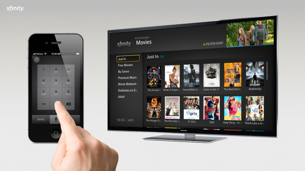 comcast X1 remote